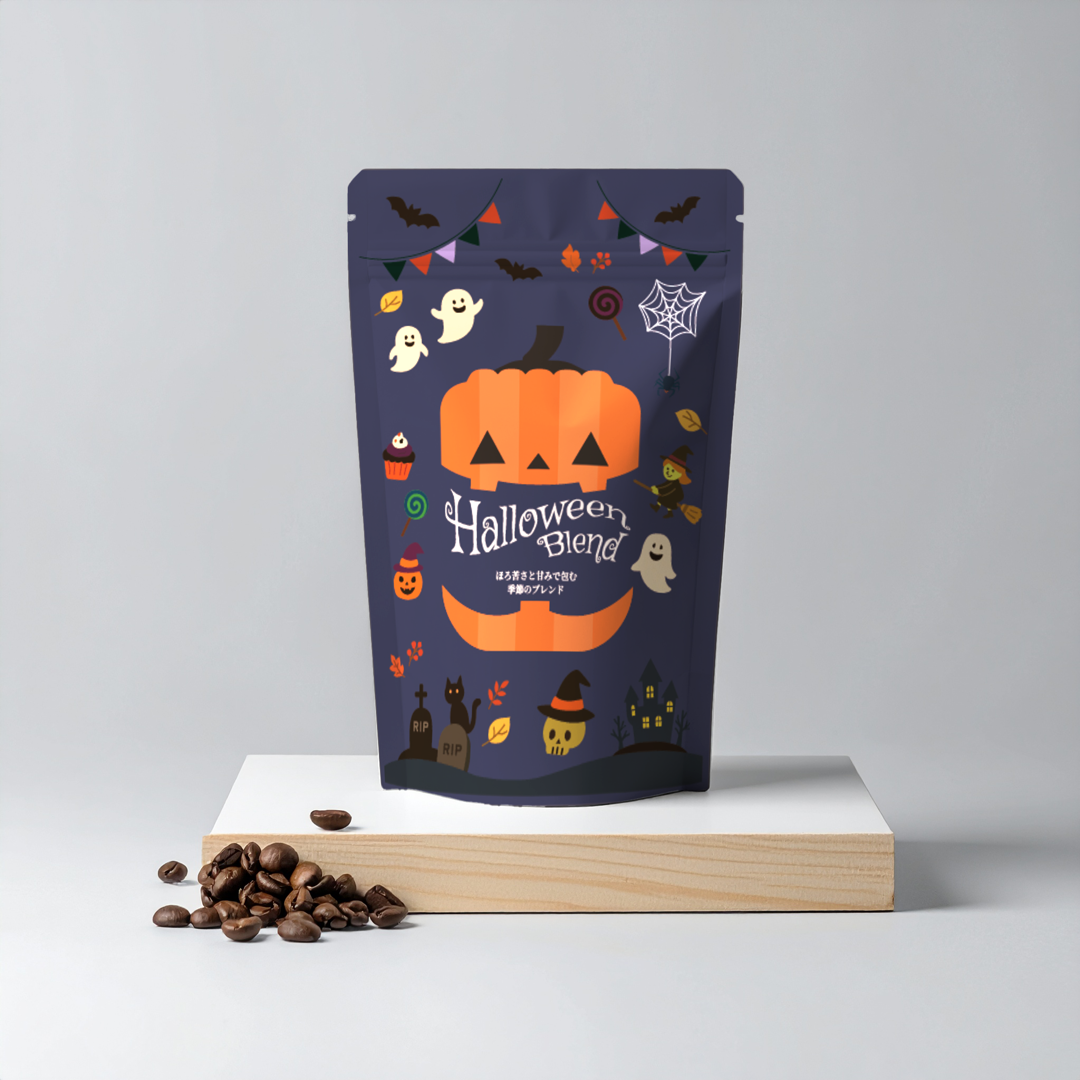 コーヒー豆のパッケージデザイン